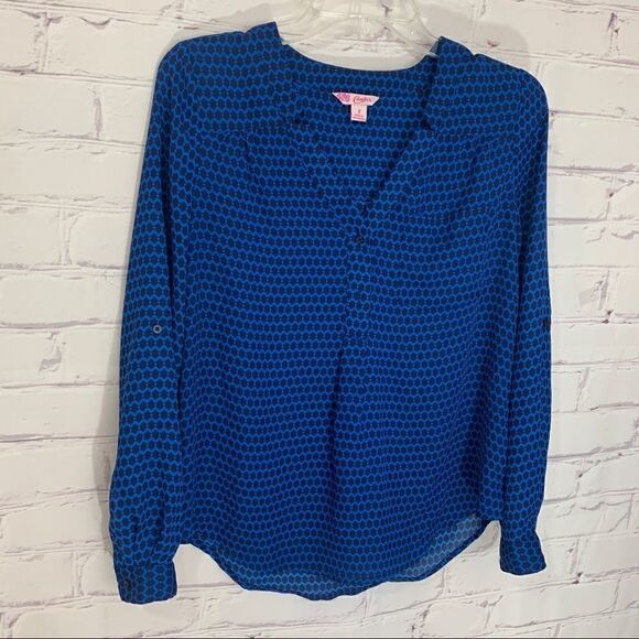 Candie’a small blue top - Picture 1 of 4